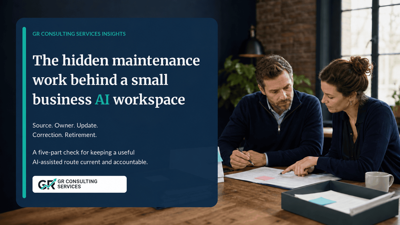 The Hidden Maintenance Work Behind a Small Business AI Workspace